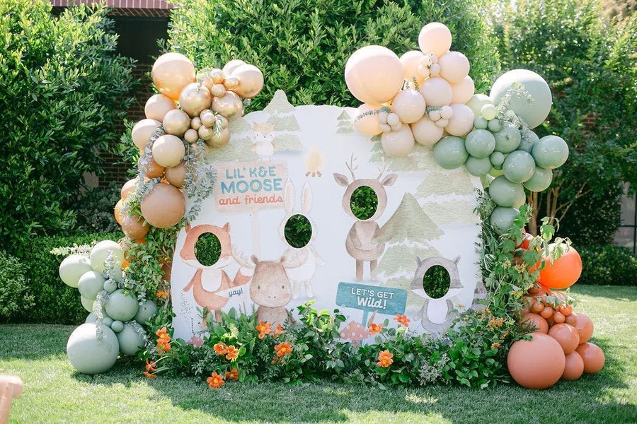Cartoon Boy Baby Shower Themes