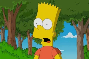 Cartoon Character With Hair Sticking Up