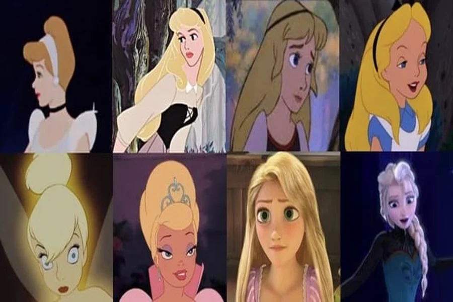 Cartoon Characters With Blonde Hair
