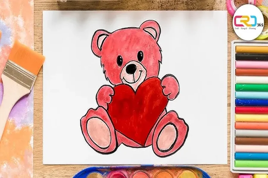 How to Draw a Cartoon Bear