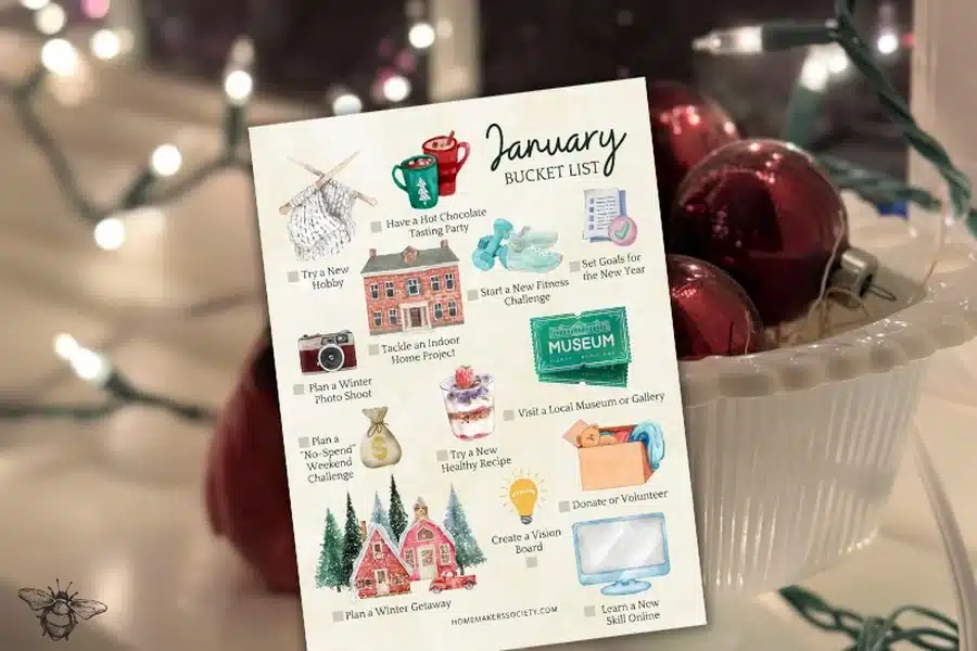January Bucket List