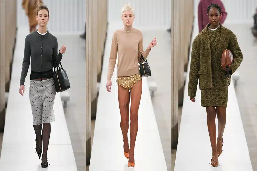 Mia Goth Runway