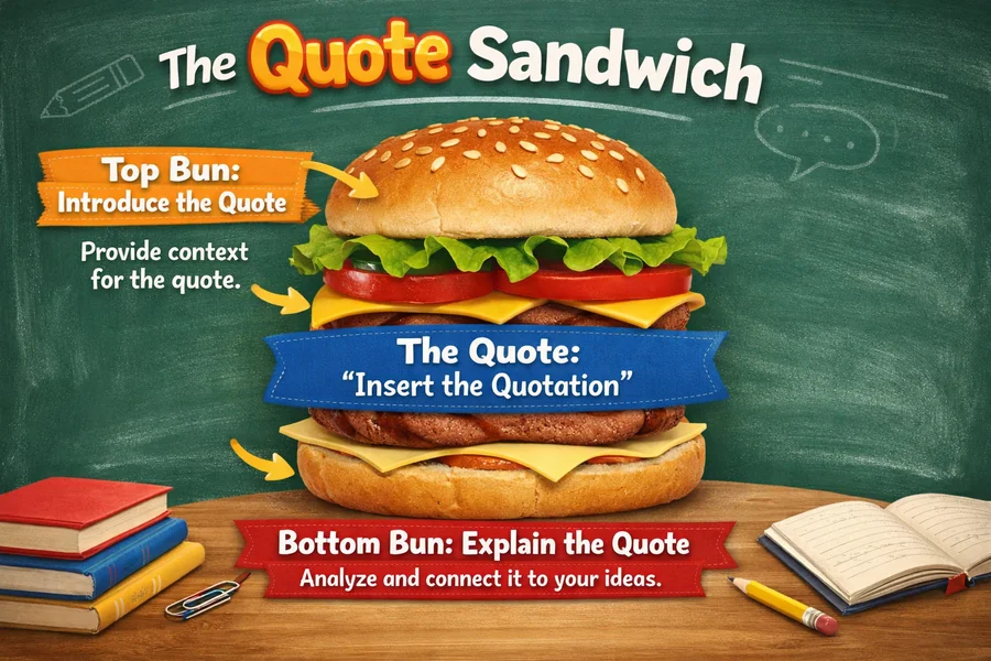 Quote Sandwich