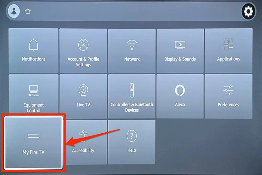 Restart Fire TV
