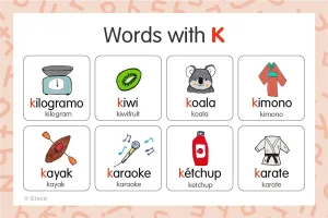 Spanish Words That Start With K With English Translation