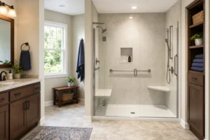 Jacuzzi Bath Remodel Answers the Tub Conversion to Shower Request
